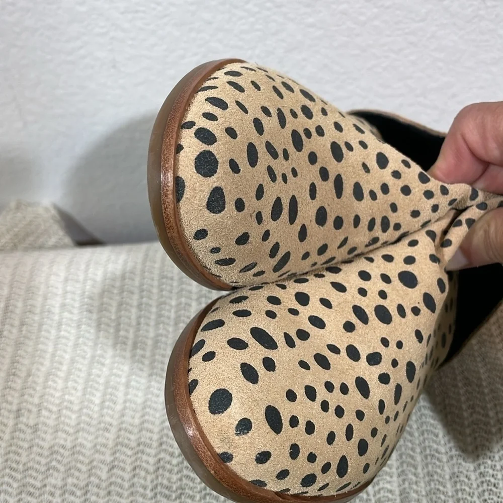 Dolce vita leather 6.5 Kadie cheetah shoe booties Leopard Cheetah Animal print